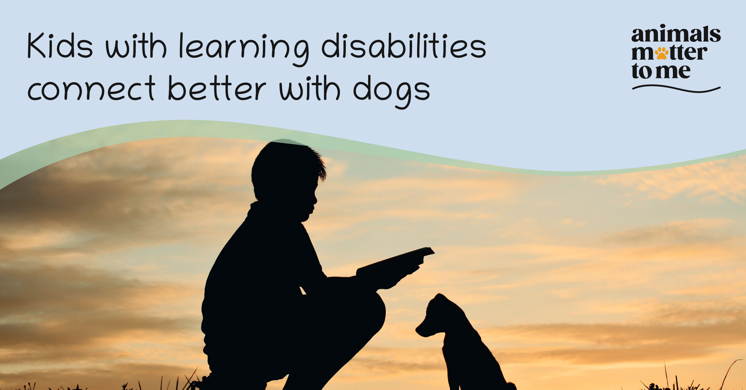 Kids with learning disabilities connect better with dogs - Blog Cover